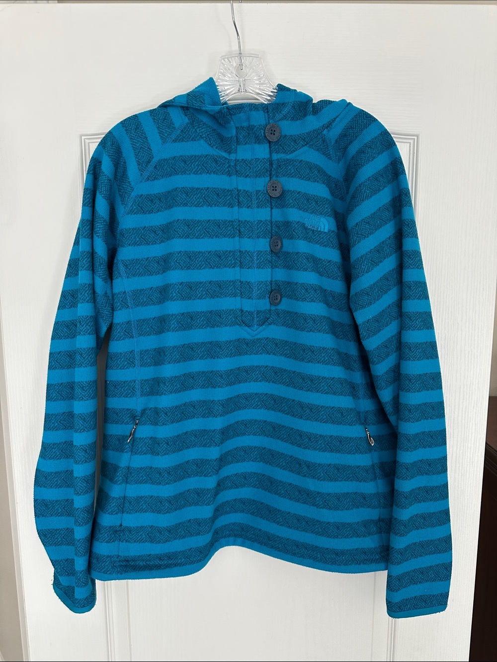 The North Face Crescent Sunshine Striped Hoodie